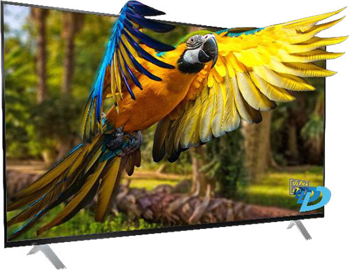 65” 4K Display with Glasses-Free Ultra-D by IQH3D